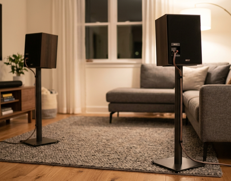 Home theatre setup correct surround sound speaker placement Sunshine Coast living room