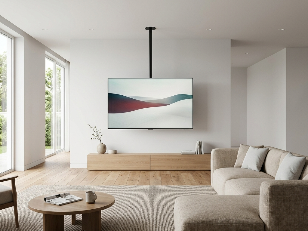 Smart TV installation services in Caloundra modern home