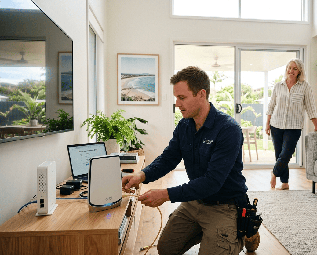 Home WiFi setup and repair Sunshine Coast
